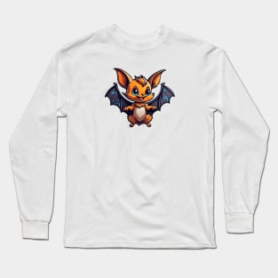 a cute little bat with big wings Long Sleeve T-Shirt